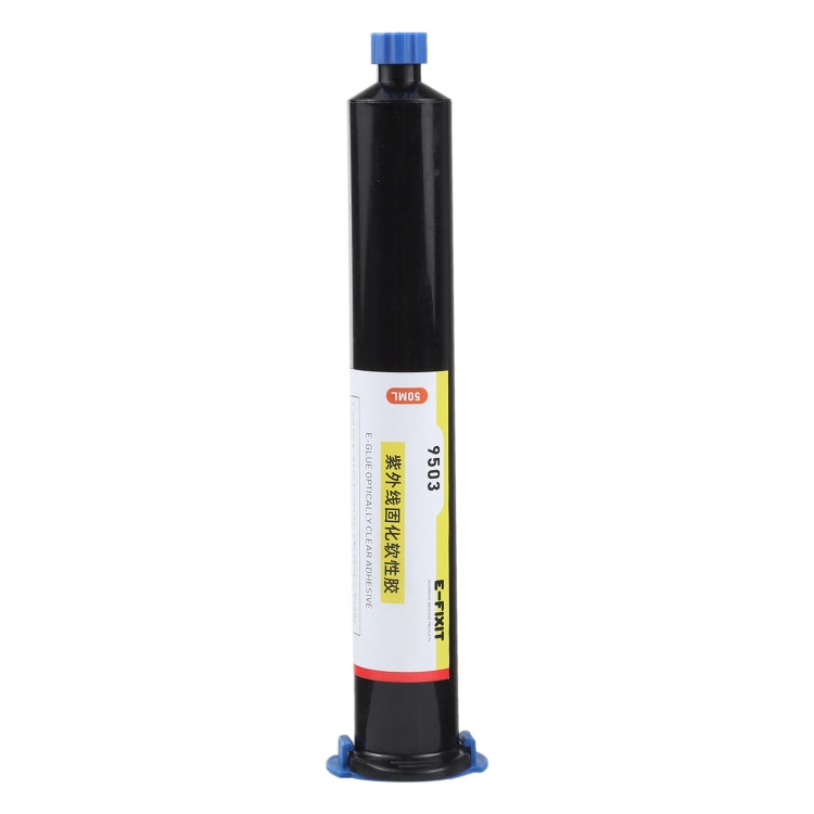 Colla morbida adesiva impermeabile otticamente trasparente da 50 ml 9503 Colla morbida per polimerizzazione a raggi ultravioletti UV LCD, 9503 UV Glue Colla morbida adesiva impermeabile otticamente trasparente da 50 ml 9503 Colla morbida per polimerizzazione a raggi ultravioletti UV LCD, 9503 UV Glue